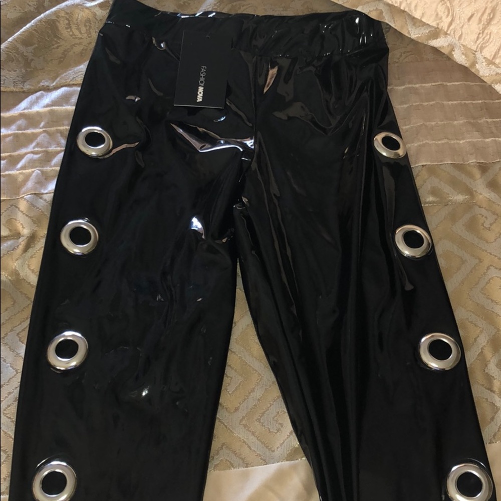 Brand new Latex Fashion nova bottoms